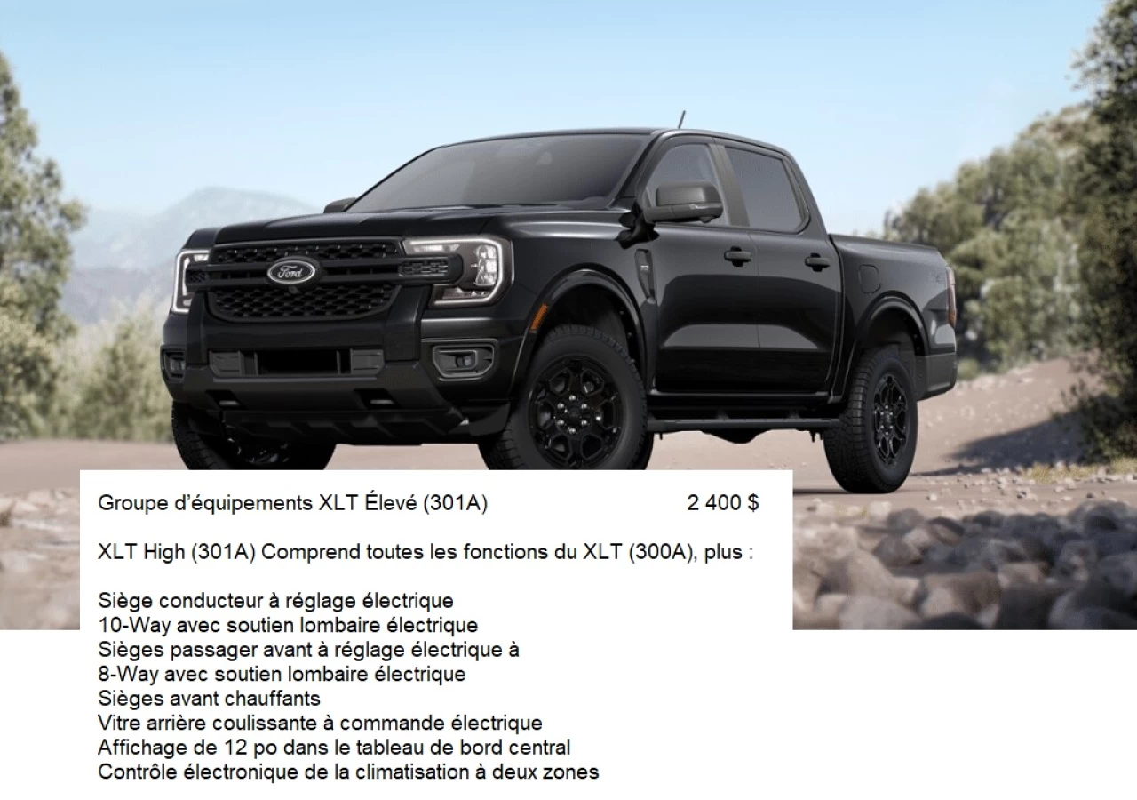 2025 Ford Ranger XLT Main Image