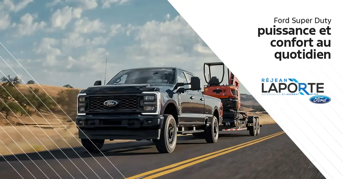 Ford Super Duty 2024 : puissance et confort au quotidien