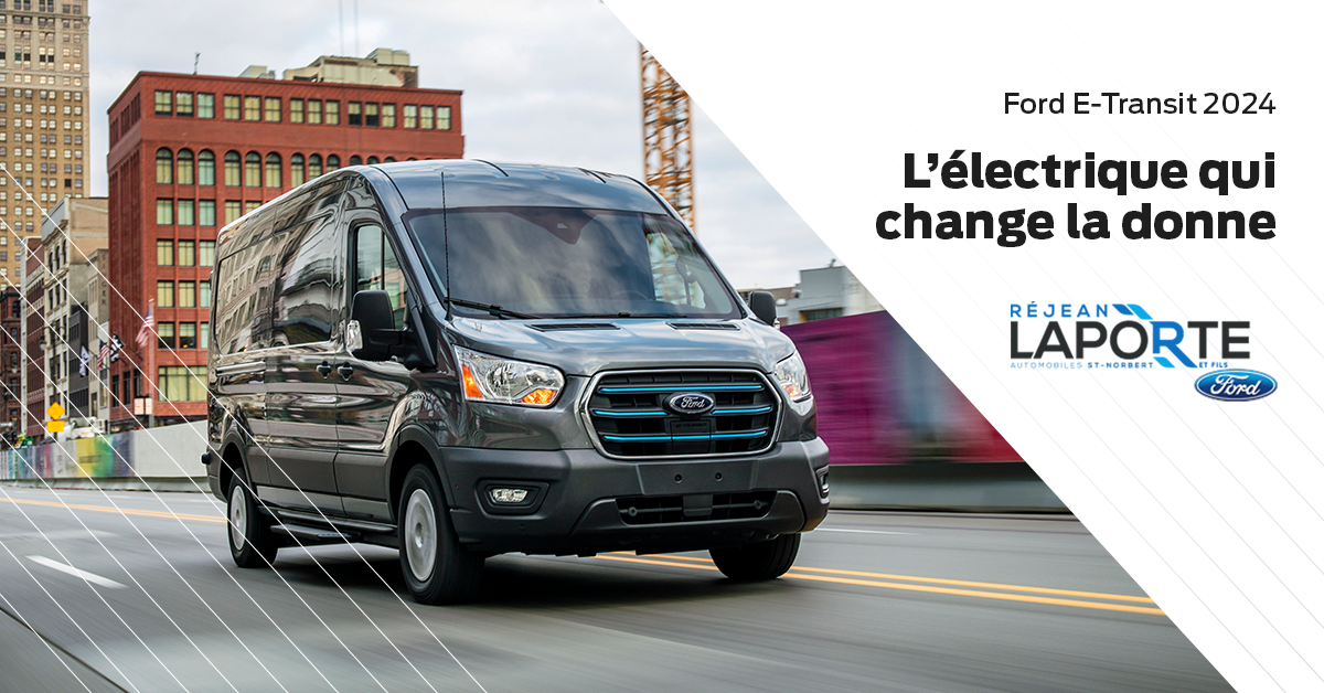 Ford E-Transit 2024 : L’électrique qui change la donne