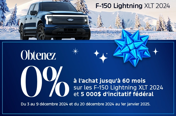 Bannière de F150 Lightning 2024