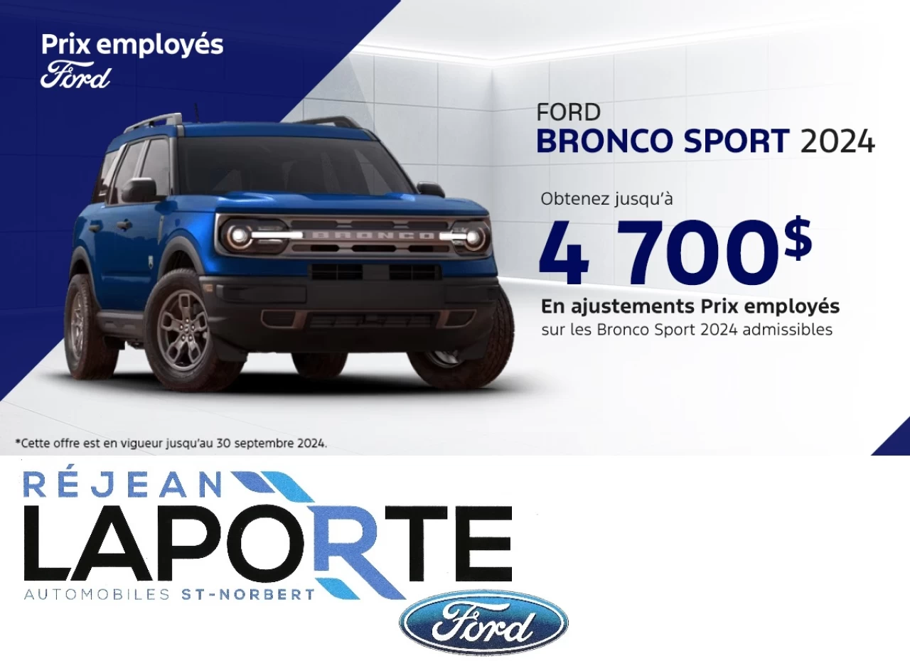 2024 Ford Bronco Sport Big Bend Image principale