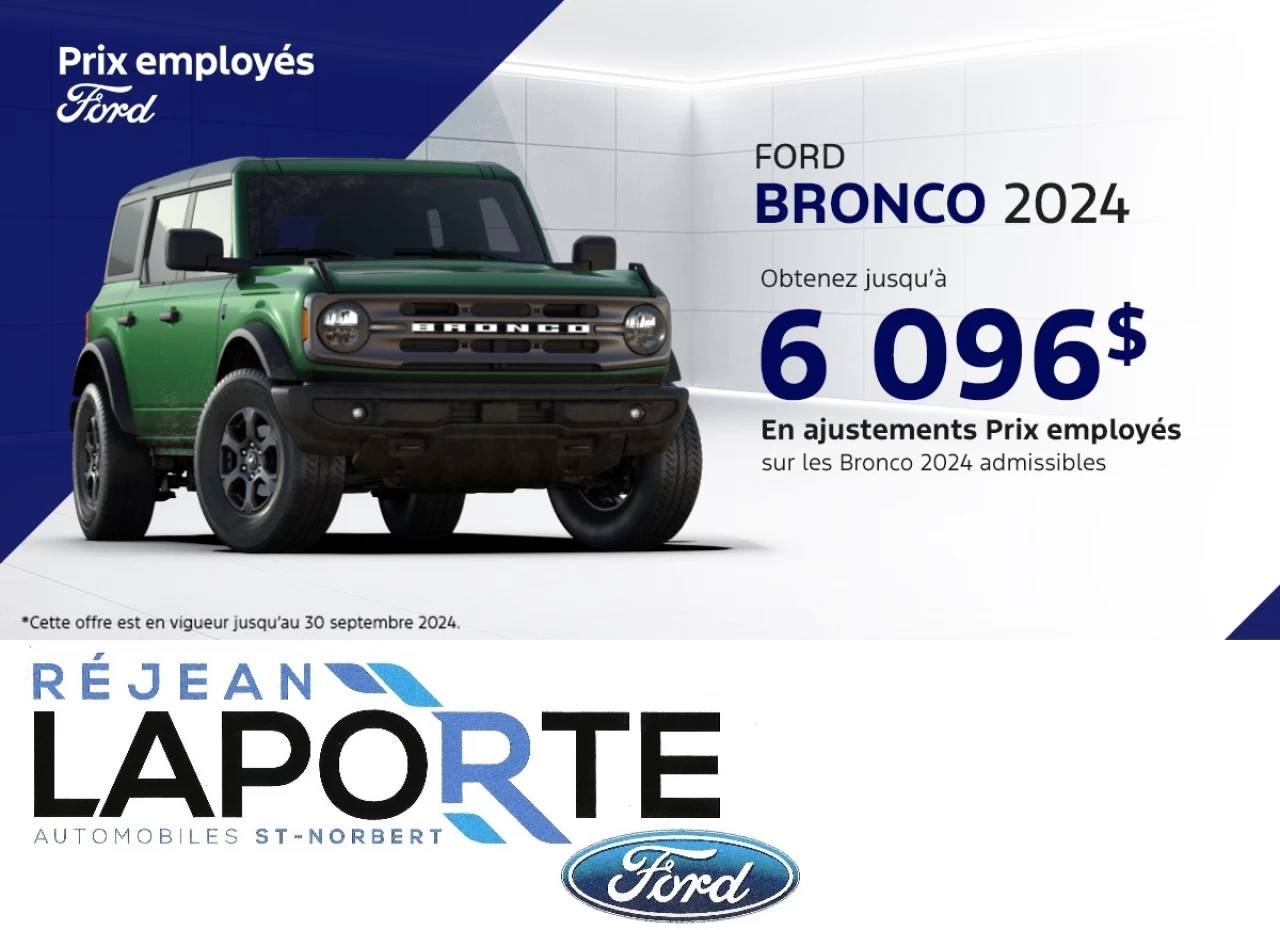 2024 Ford Bronco Outer Banks 4x4 Image principale