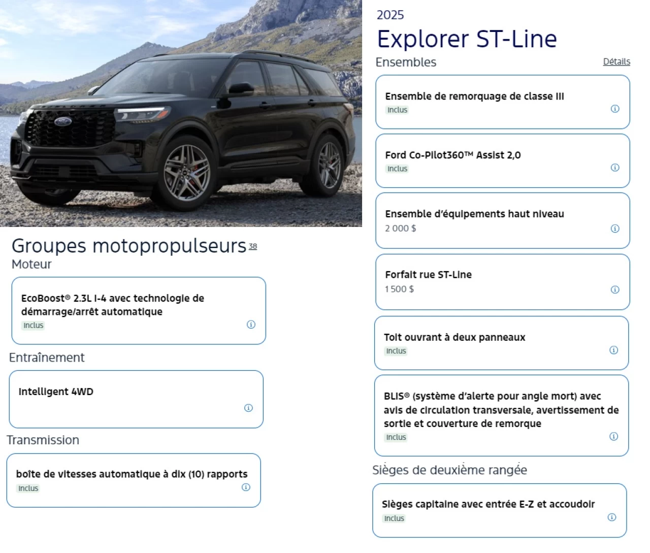 2025 Ford Explorer ST-Line Main Image