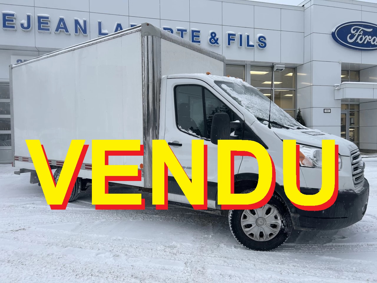 Ford 2019 Transit fourgon tronqué T-350 156" 9500 GVWR SRW